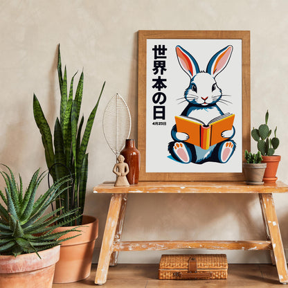 World Book Day Rabbit Print