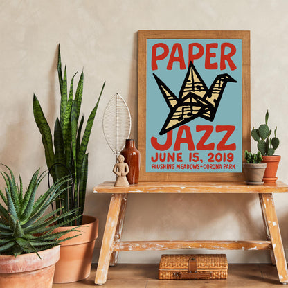 Paper Jazz Festival Poster Print