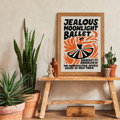 Jealous Moonlight Ballet Poster