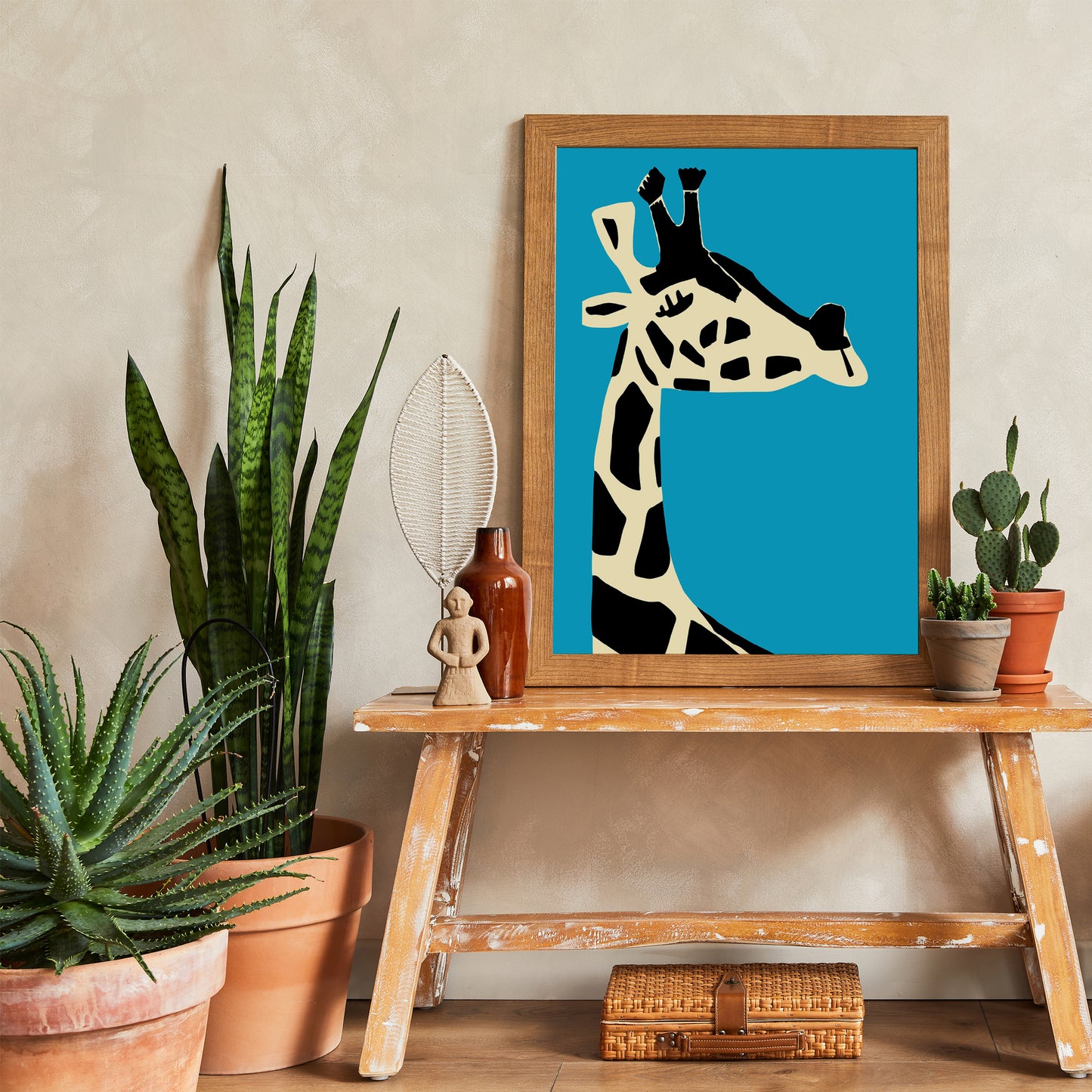 Cute Baby Giraffe Poster