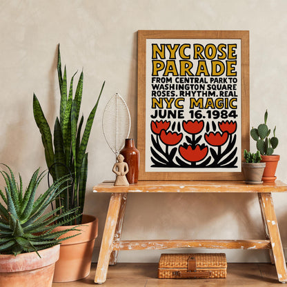 NYC Rose Parade Poster
