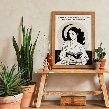 Literary Quote Wall Art Print