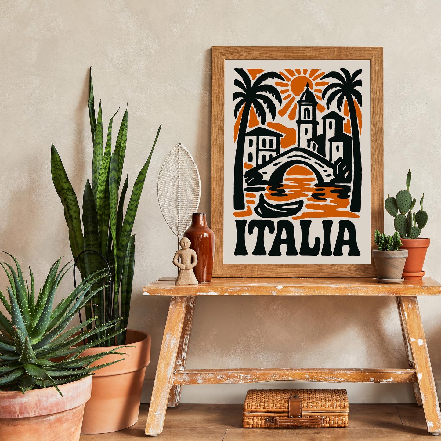 Italia Travel Poster Print