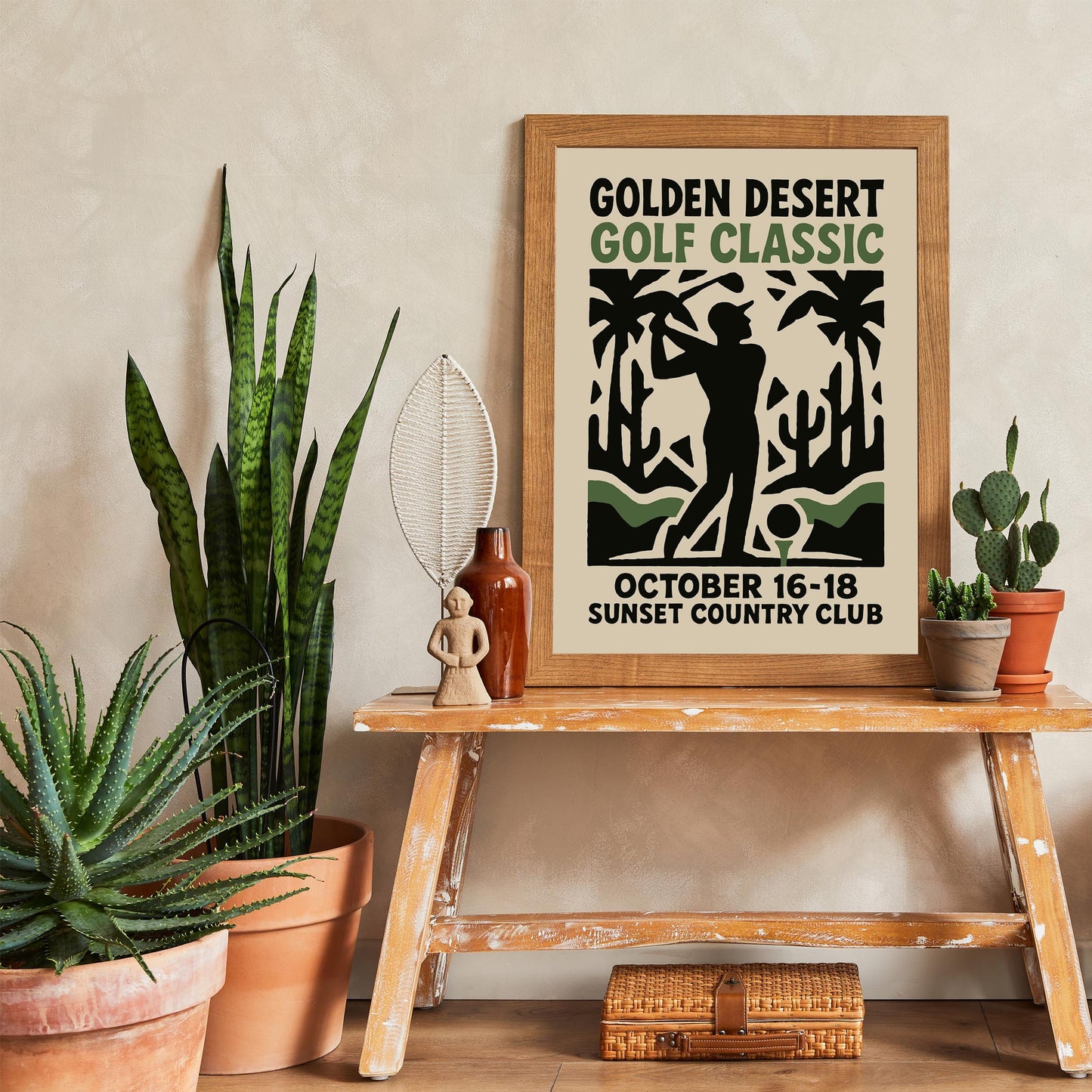 Desert Golf Classic Poster