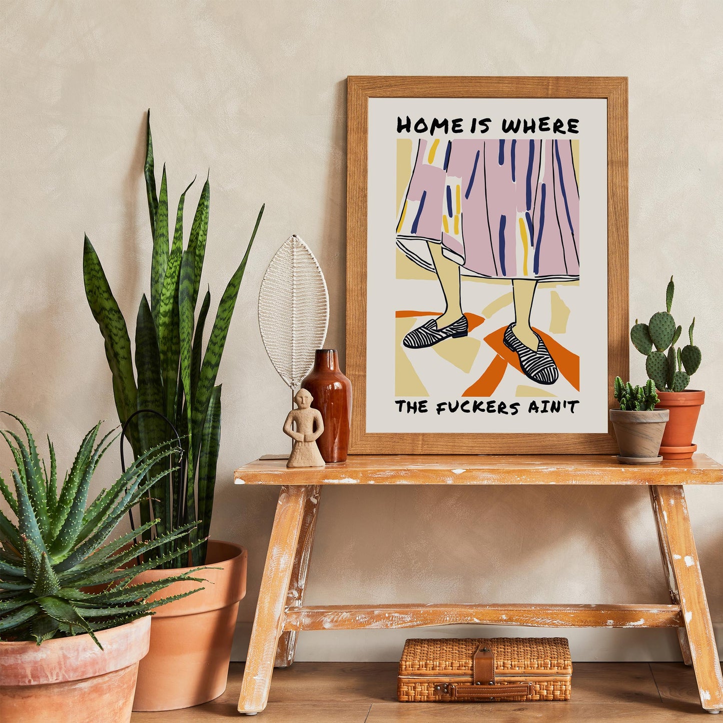Home Is Where The F*ckers Ain’t Poster