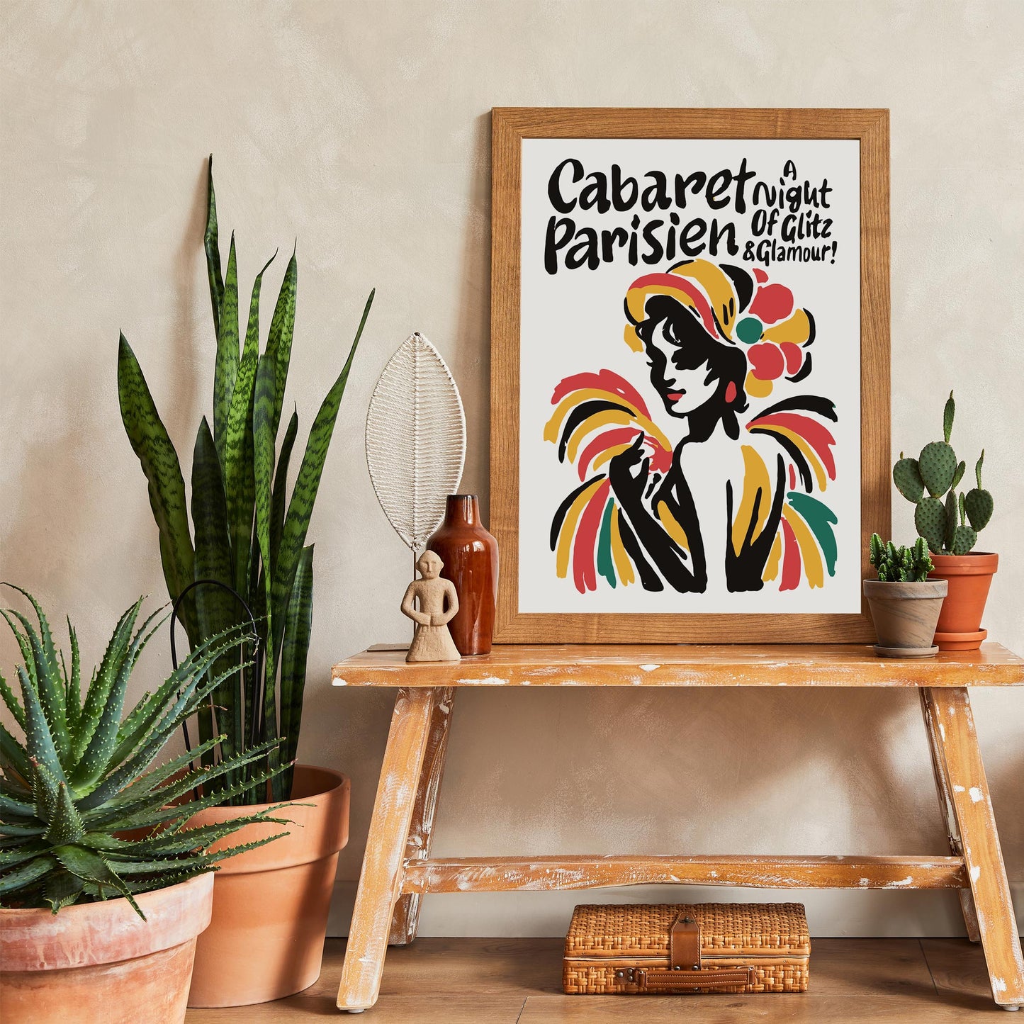 Paris Cabaret Glam Poster