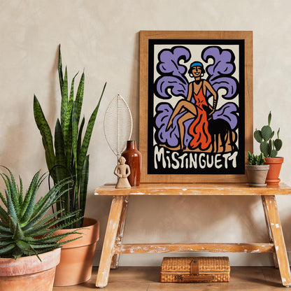 Missinguett Vintage Poster Print