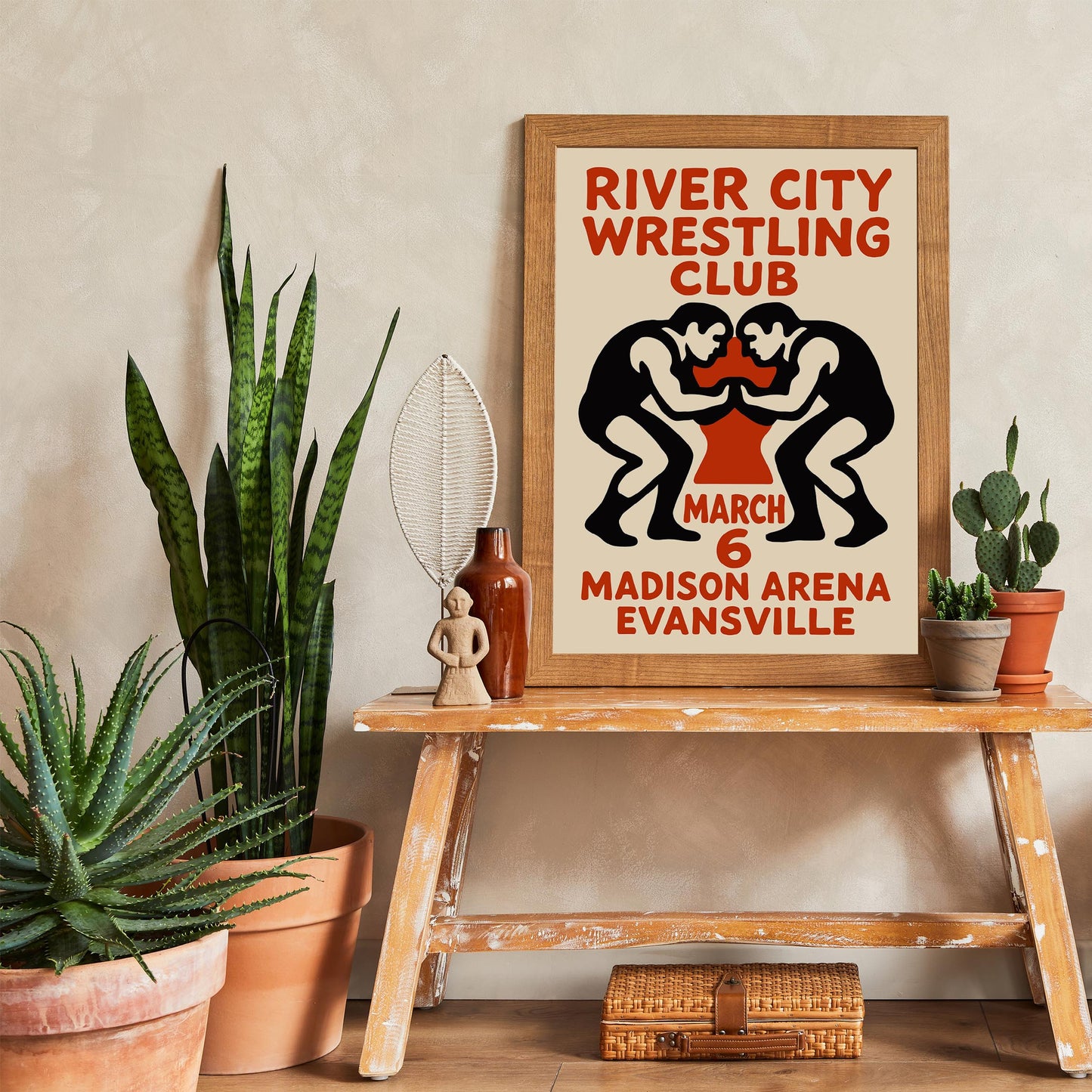 River City Wrestling Poster