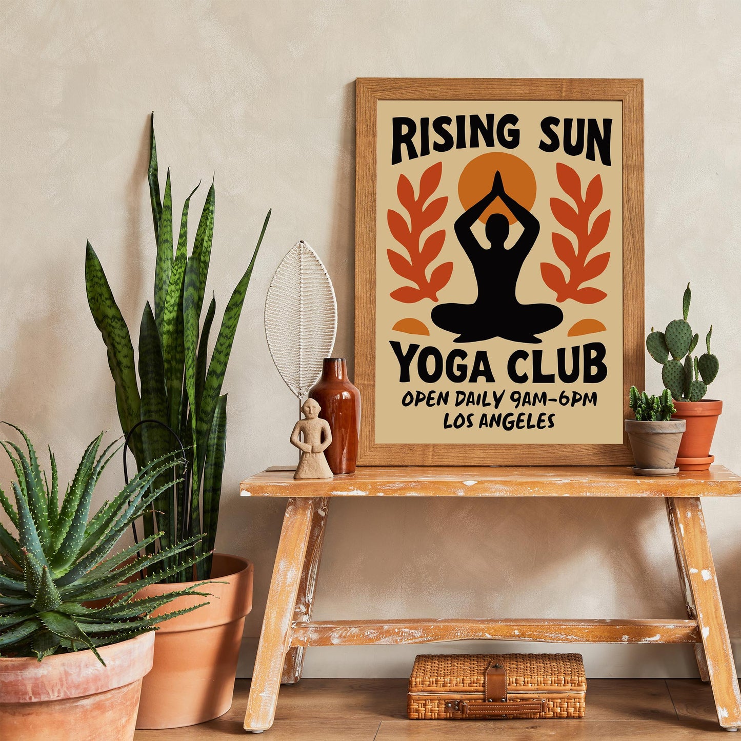 Yoga Club Los Angeles Poster