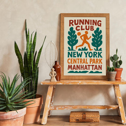 Running Club NYC Print