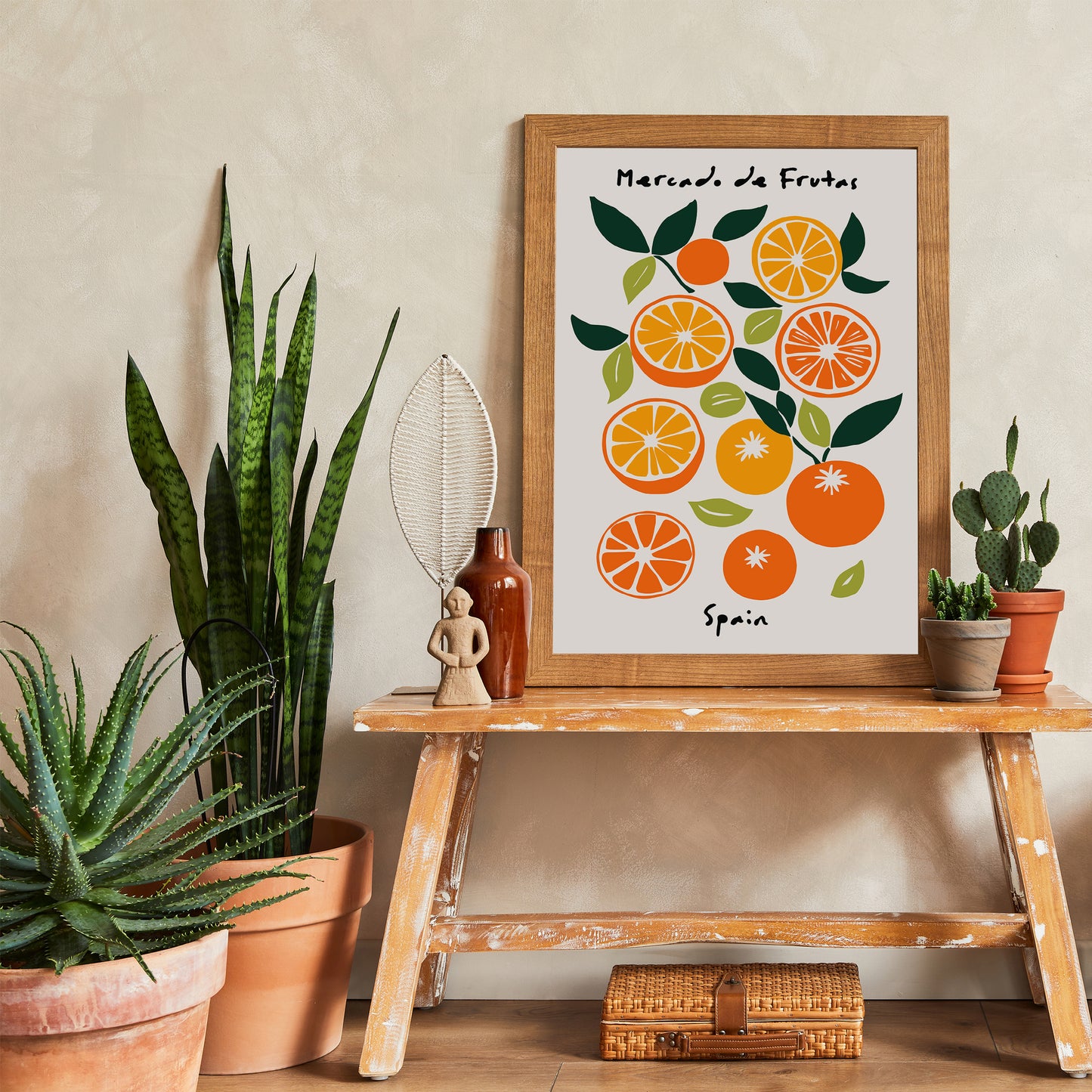 Mercado de Frutas Spain Poster