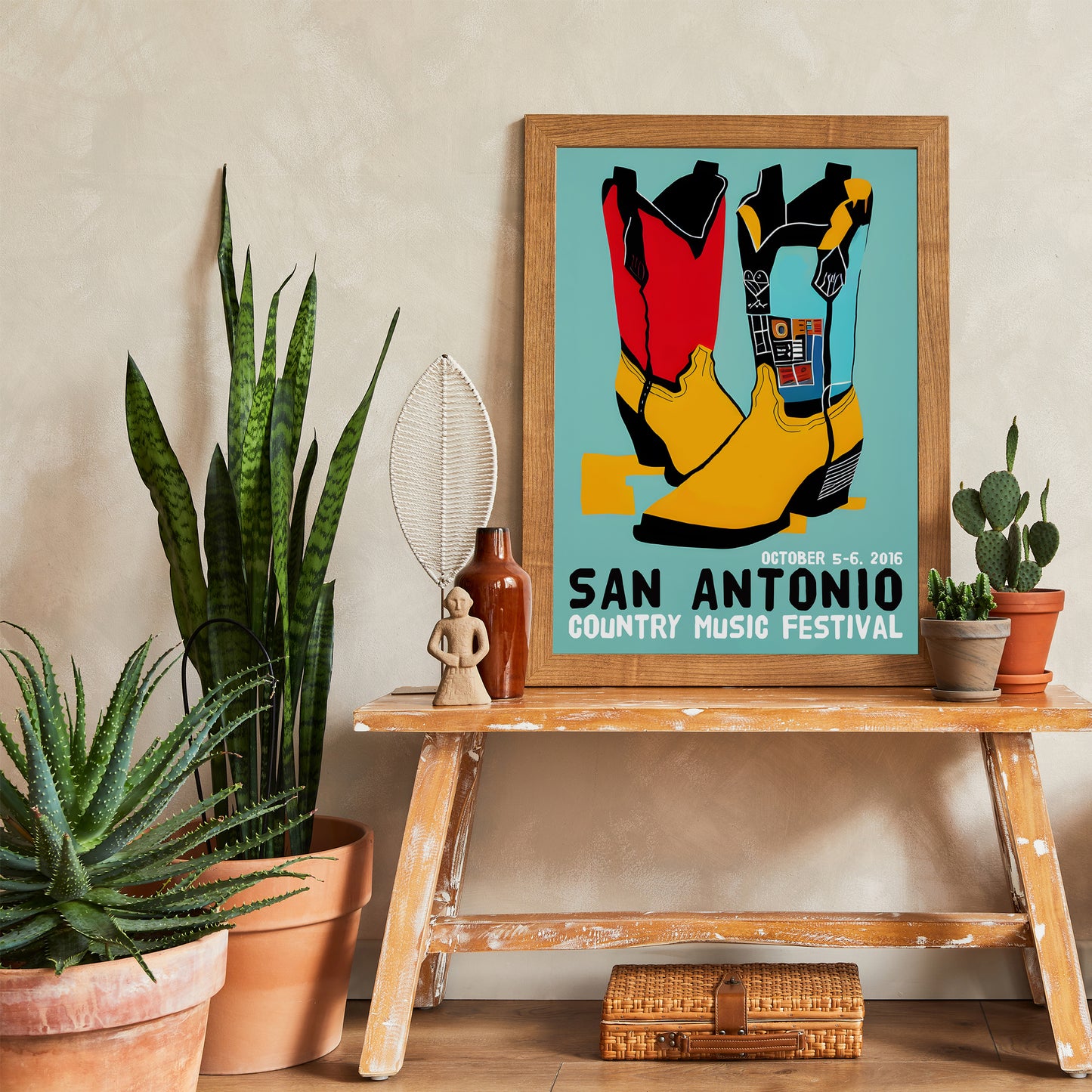 San Antonio 2016 Country Festival Poster