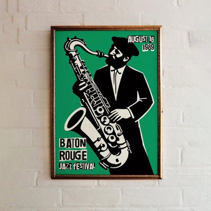 Baton Rouge Jazz Festival Poster