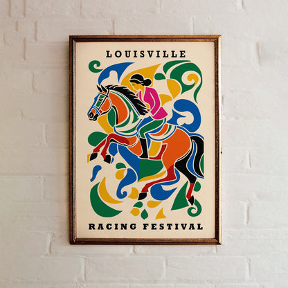 Louisville Racing Festival Poster