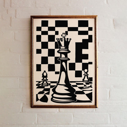 Chess Queen Wall Art