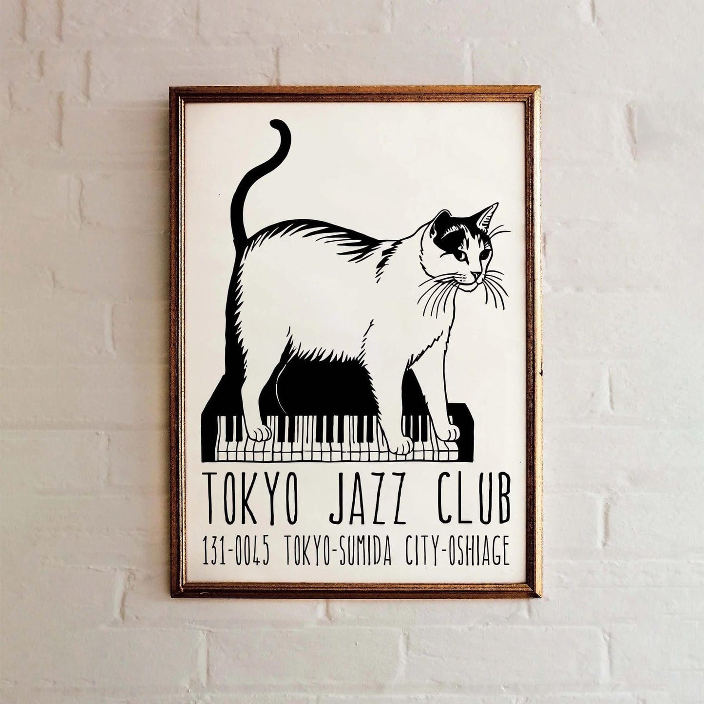 Tokyo Jazz Club Poster Print
