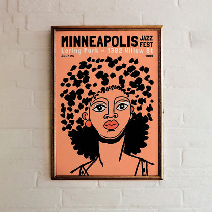 Minneapolis Jazz Fest 1999 Poster