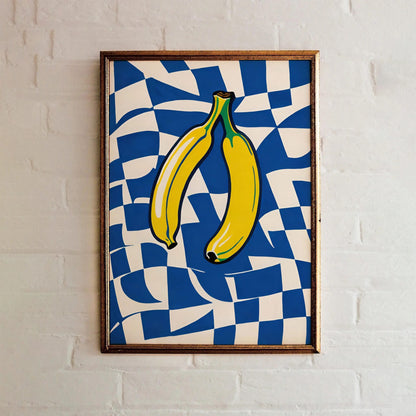 Whimsical Banana Art Print