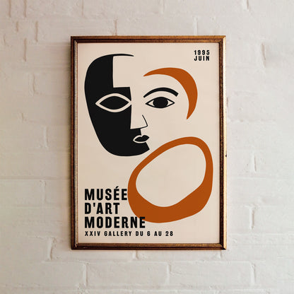 Modern Cubism Exhibition Art Print