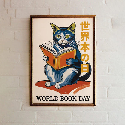 World Book Day Japanese Poster