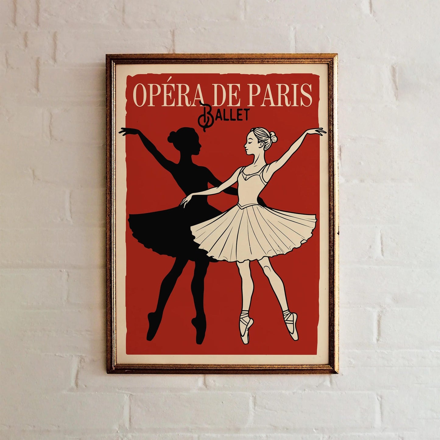 Opera de Paris Ballet Poster
