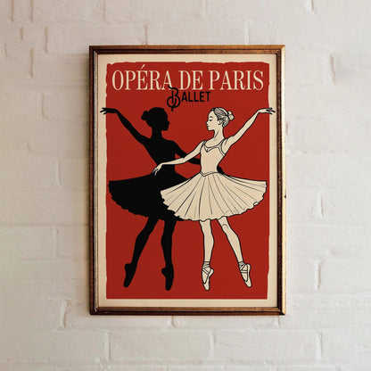 Opera de Paris Ballet Poster