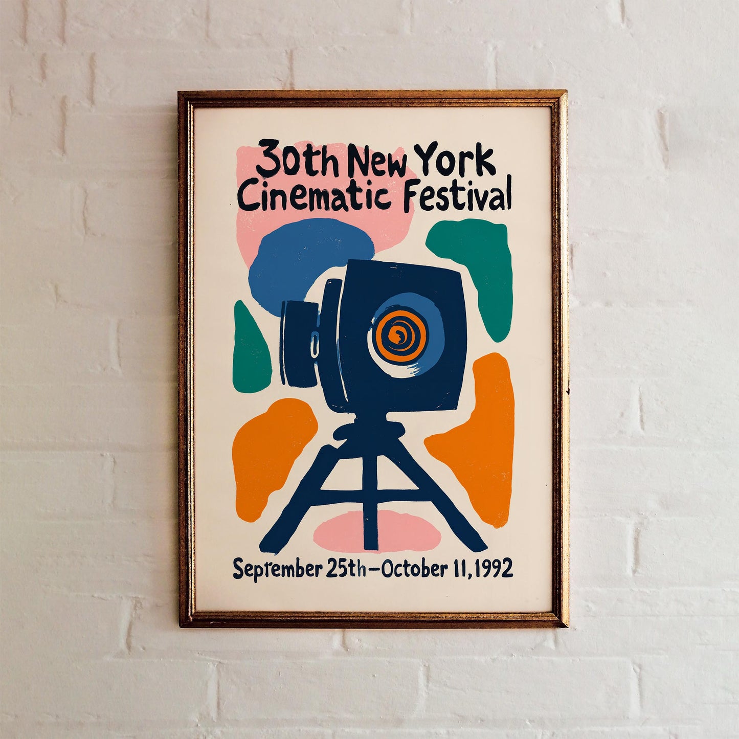 Cinematic Festival Poster Print