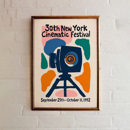 Cinematic Festival Poster Print
