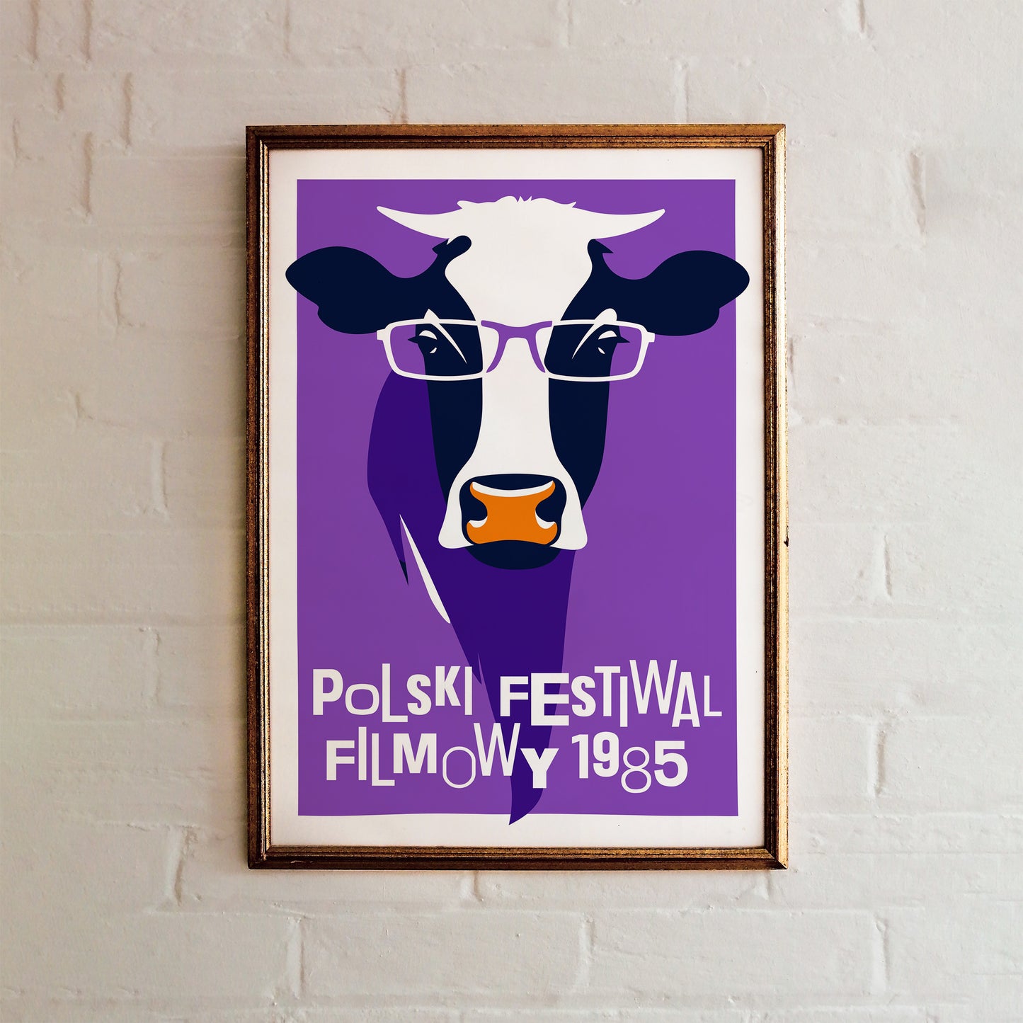 Polish Movie Festival Vintage Poster 1985