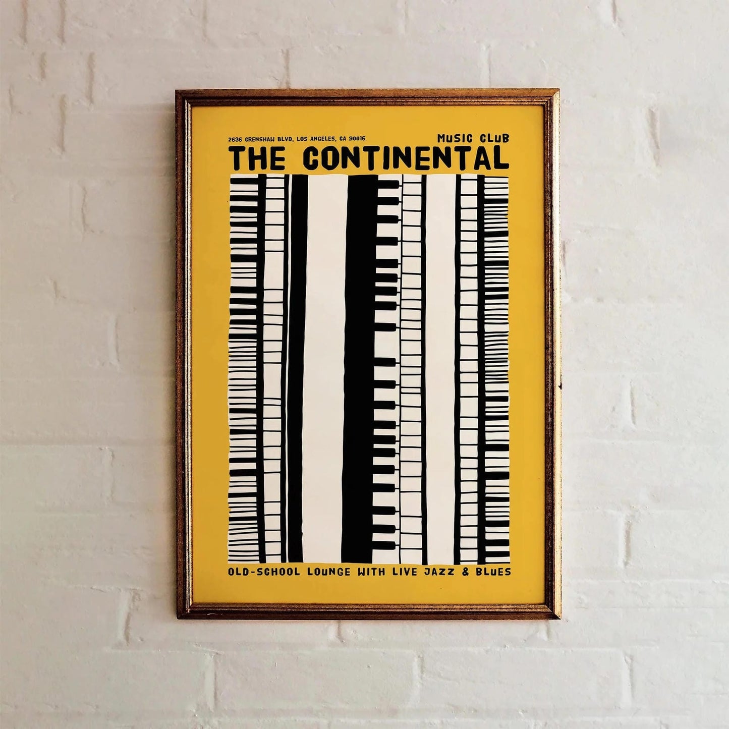 Vintage Jazz & Blues Lounge Art