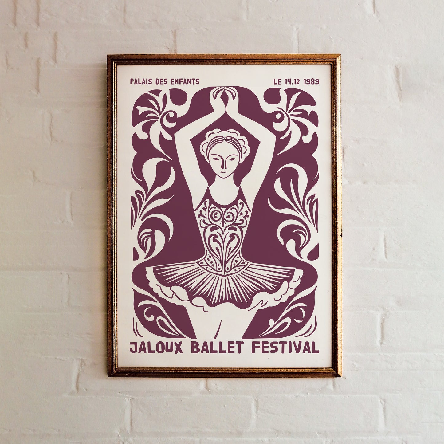 Jaloux Ballet Festival Vintage Art