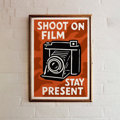 Classic Film Camera Wall Art