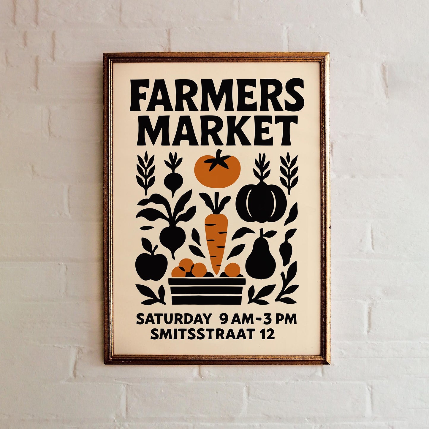 Farmers Market Poster Print