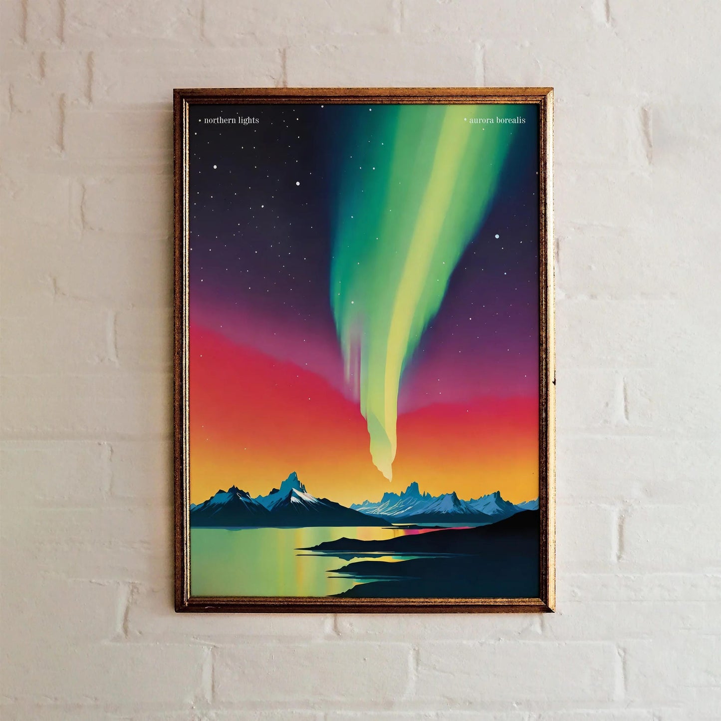 Northern Lights Aurora Borealis Art