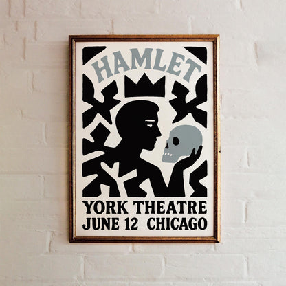 Hamlet Theatre Poster Print