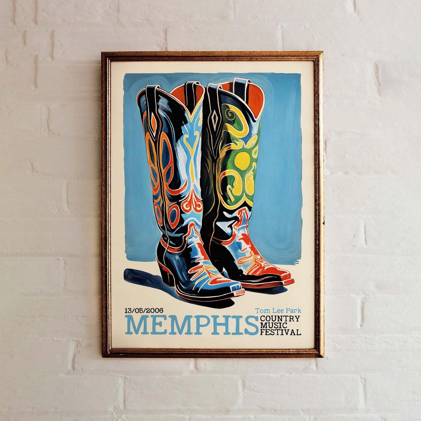 Country Music Vibes – Wall Art Print