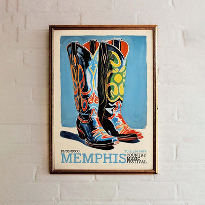 Country Music Vibes – Wall Art Print