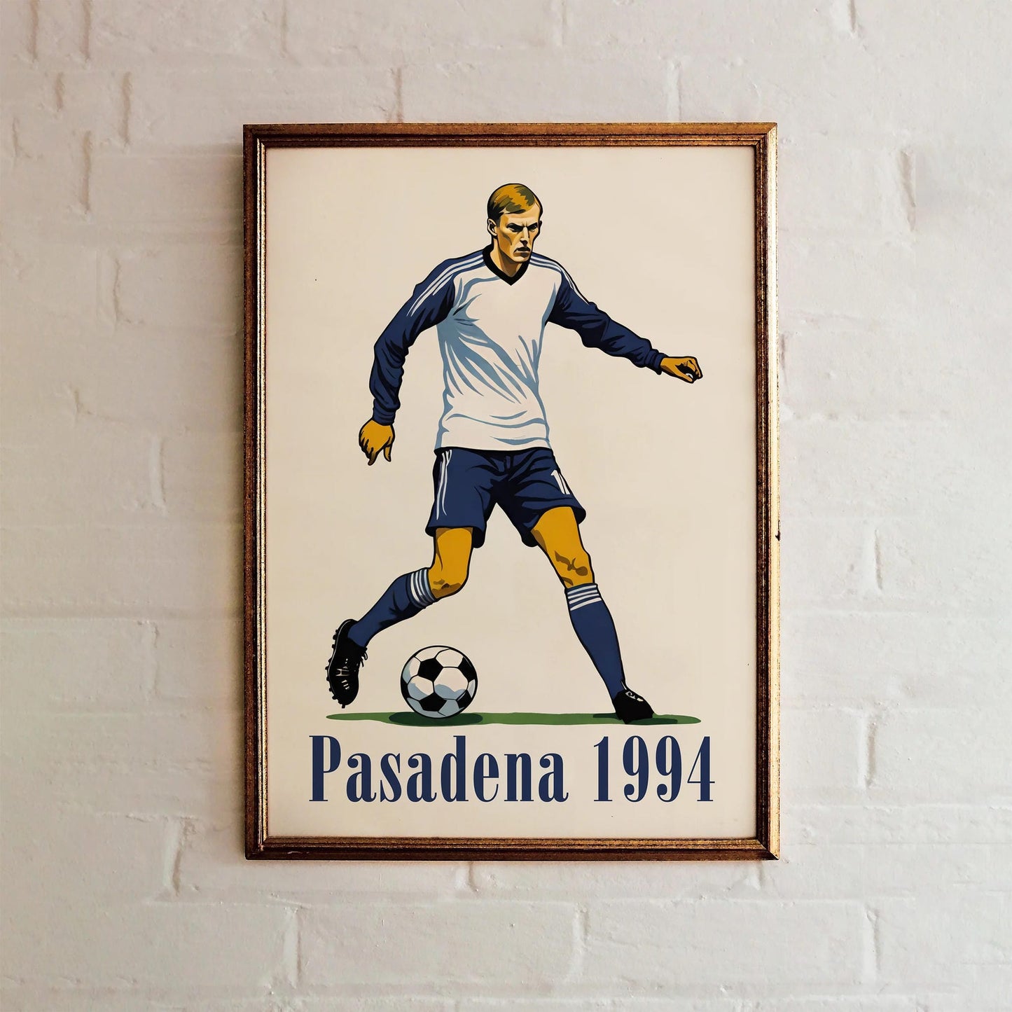 Vintage USA 94 Soccer Art