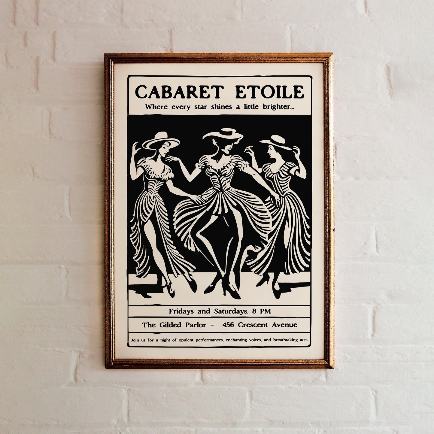 Cabaret Etoile Poster Print