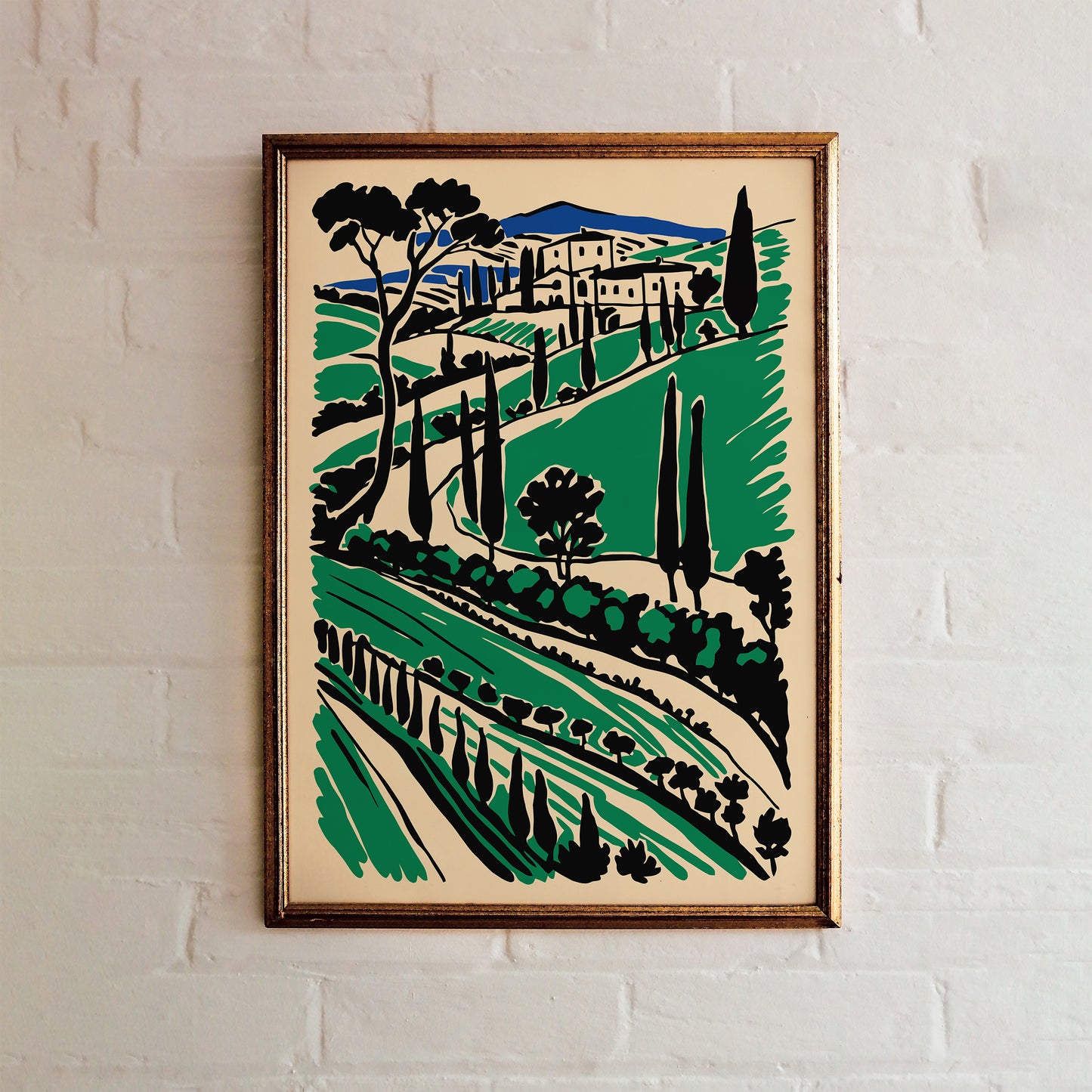 Tuscany Italy Landscape Poster