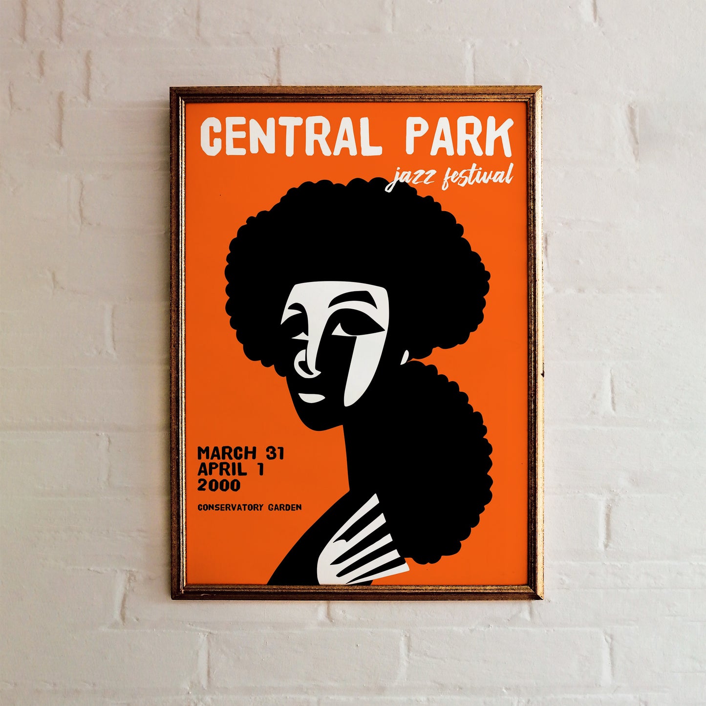 Central Park Jazz Festival 2000 Poster