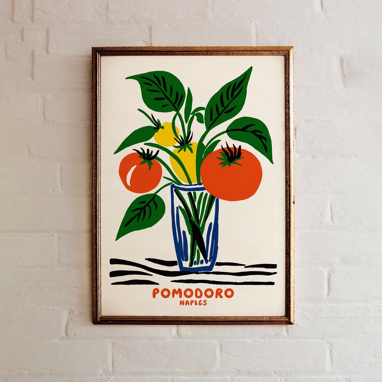 Pomodoro Tomato Art Print