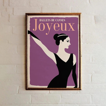 Ballets de Cannes Joyeux Poster