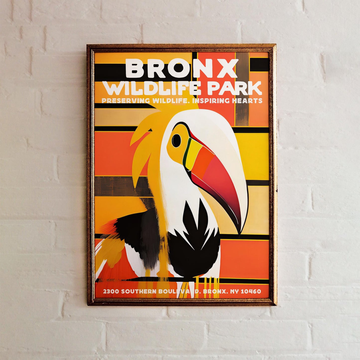 Bronx Wildlife Park Poster