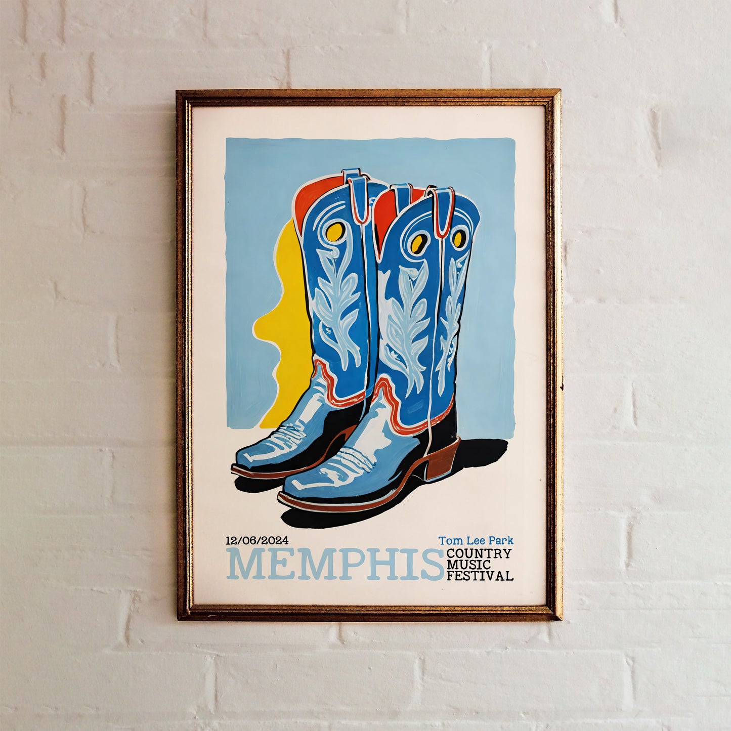 Memphis Country Music Festival Print