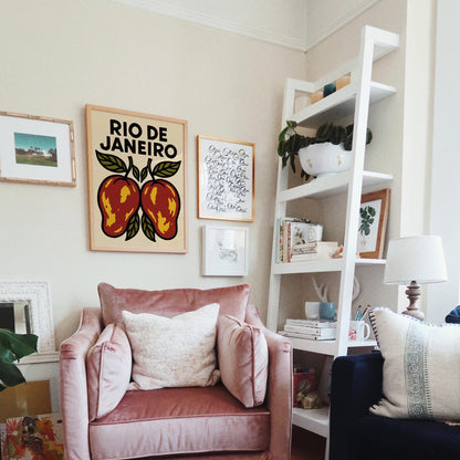Rio De Janeiro Mango Poster