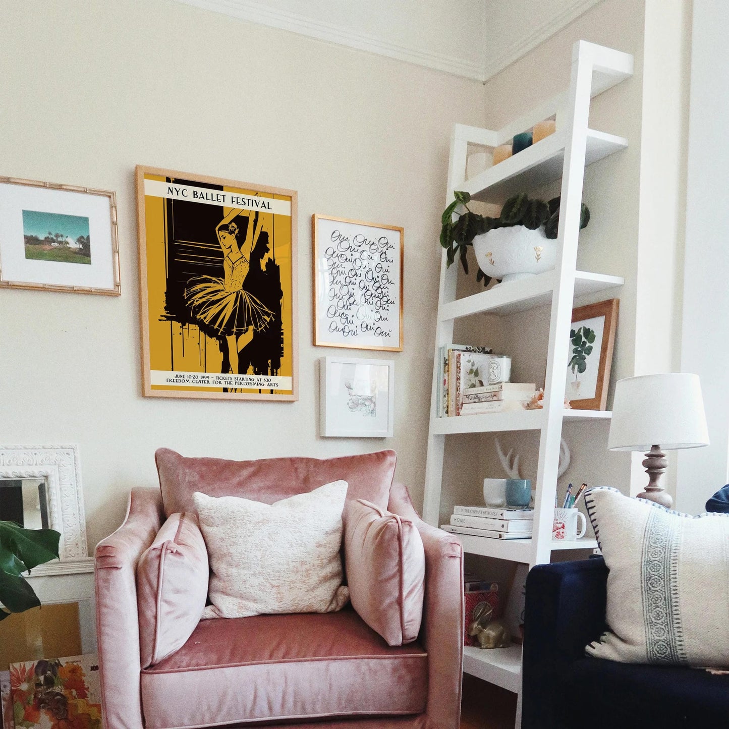 NYC Ballet Festival Vintage Poster