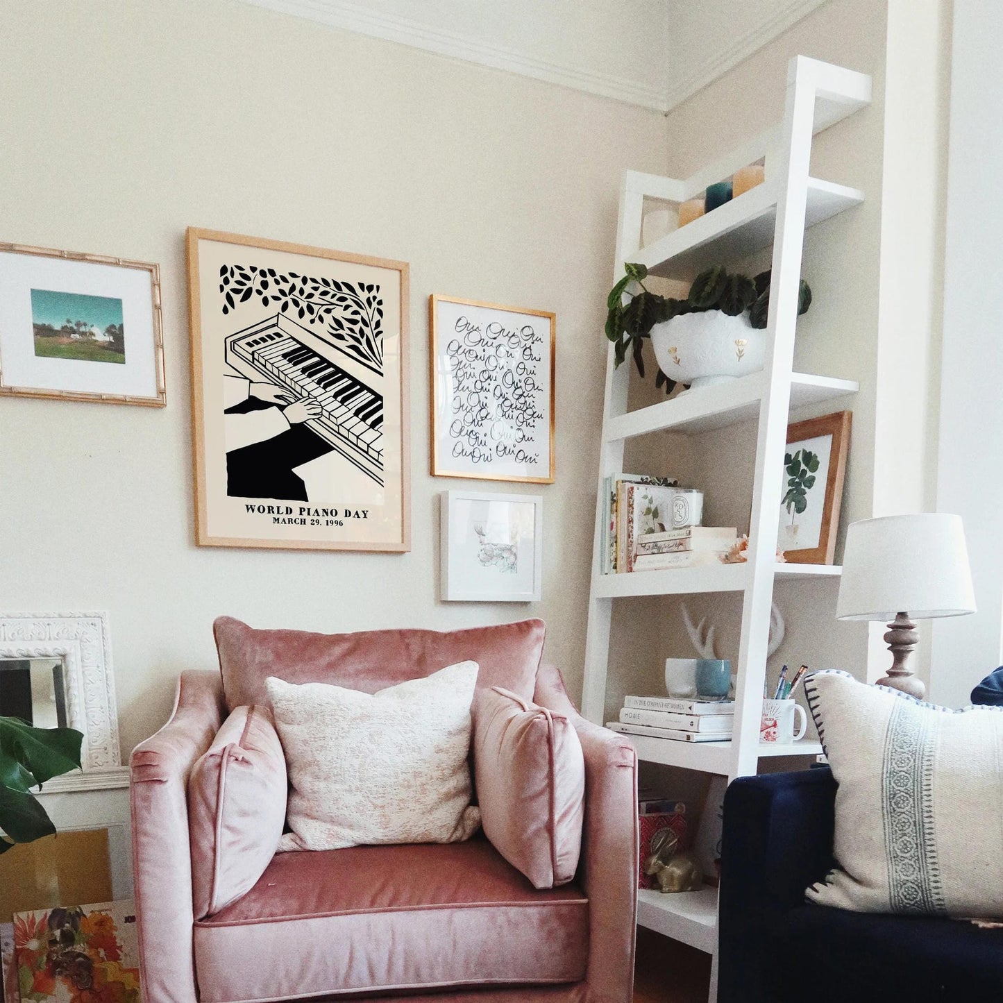 World Piano Day Art Poster