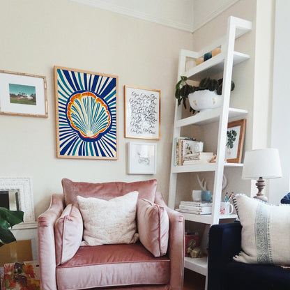 Seashell Coastal Wall Art
