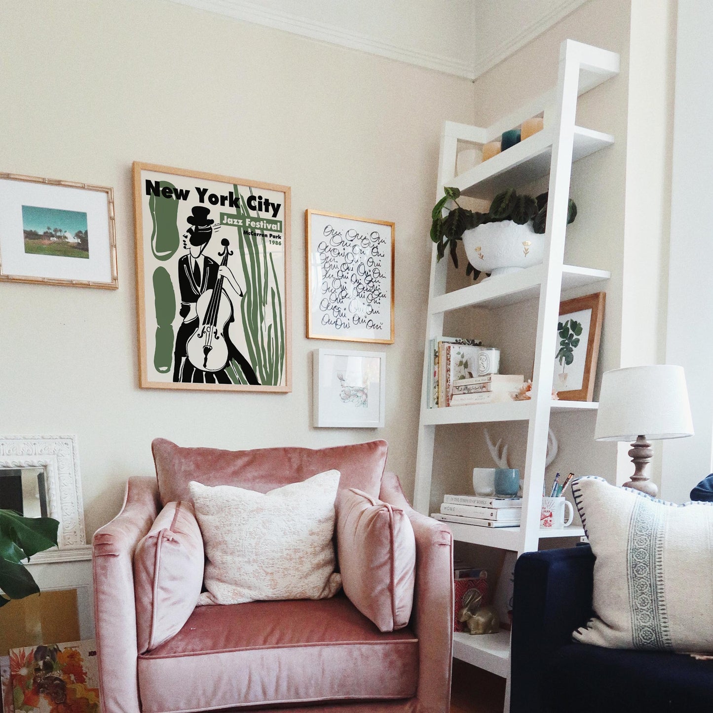 NYC Jazz Festival 1968 Poster Print